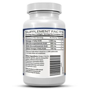 Super Premium Omega 3 Fish Oil